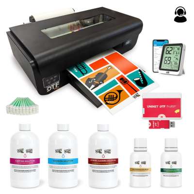 How does the printer's ink system differ from others?