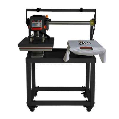 DBLDBL V2 Heat Press: Double Station, Sliding, Semi-Automatic Pneumatic Heat Press (DOUBLE STATIONS, each 15.75 inches x 19.7 inches) Questions & Answers