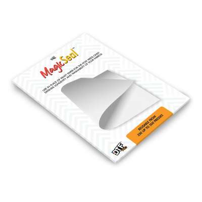 DTF MagicSeal - a Magic Finishing Sheet that locks the DTF transfer print into the fibers of the shirt (A3 Size Magic Seal Sheet, Reusable) Questions & Answers