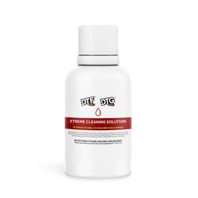 DTF XTREME Printhead Cleaning Solution (for flushing Continuous Ink Tubing, or to unclog stubborn clogs in printheads) Questions & Answers