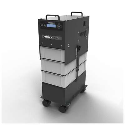 DTF MICRO FILTRABOX: MULTI-STAGE DTF FUME EXTRACTOR With Hose Kit, Made in North America Questions & Answers