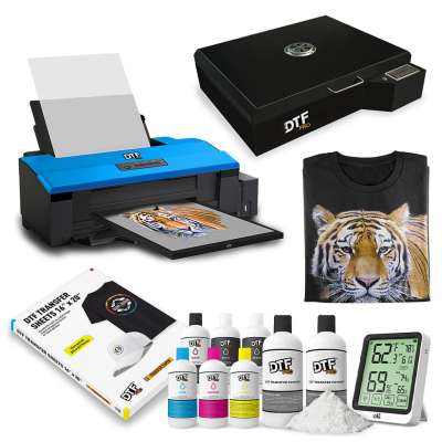 What is included with the printer to help with ink management?