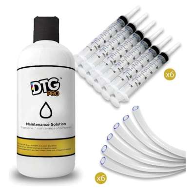 DTFPRO Printhead Maintenance Kit - for the maintenance of printheads (includes 100ml maintenance solution, accessories and instructions) Questions & Answers