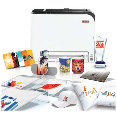 A4 Size: Uninet iColor 350 Toner-Based Color Sublimation Printer (DYE SUBLIMATION printing) - for garment printing and hard surfaces printing Questions & Answers
