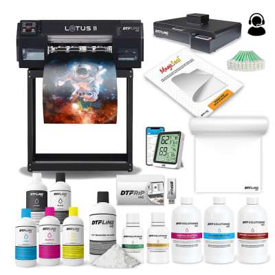 DTFPRO LOTUS II Direct-to-Film Printer Bundle (includes 13 Questions & Answers